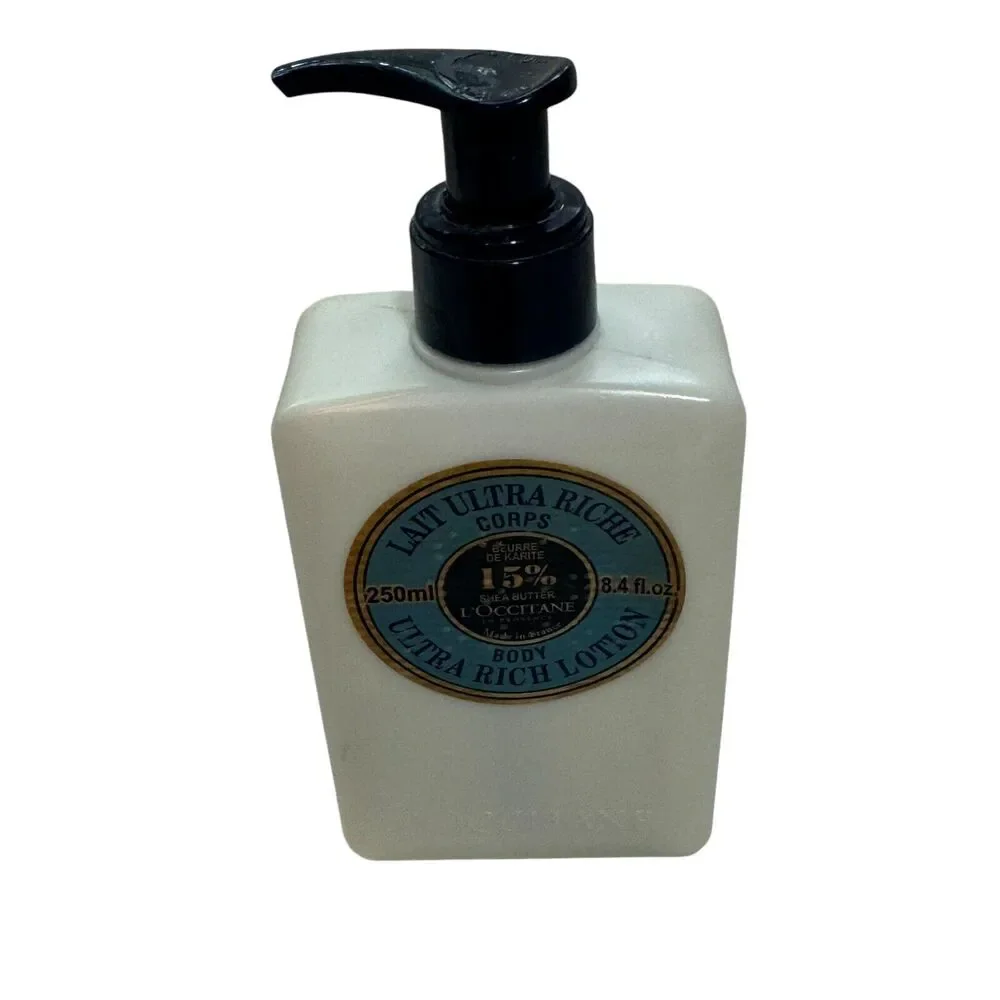 L'Occitane Shea Butter Ultra Rich Hand & Body Lotion 8.4 fl oz 250 ml France